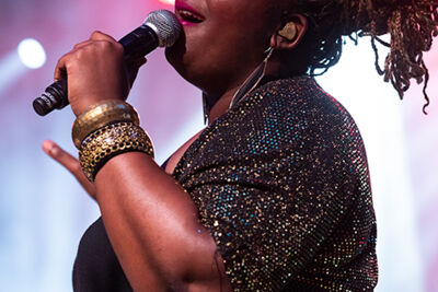 Zap mama @ Dranouter, picture 12, photographed by Frank Lambrechts - FrontView Magazine