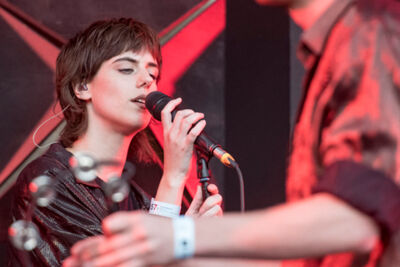 Warhaus @ Lokerse Feesten, picture 4, photographed by Nick De Baerdemaeker - FrontView Magazine