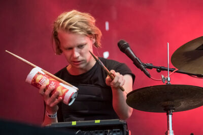 Warhaus @ Lokerse Feesten, picture 7, photographed by Nick De Baerdemaeker - FrontView Magazine