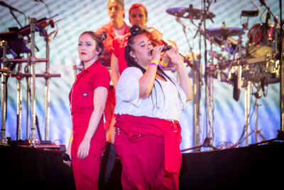 Clean Bandit @ Lokerse Feesten, picture 15, photographed by Tim Delmoitie - FrontView Magazine