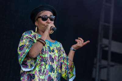 Technotronic @ Nostalgie Beach Festival 2018, picture 1, photographed by Marc Verdonck - FrontView Magazine