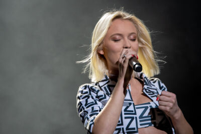 Zara Larsson @ Lokerse Feesten, picture 7, photographed by Tim Delmoitie - FrontView Magazine