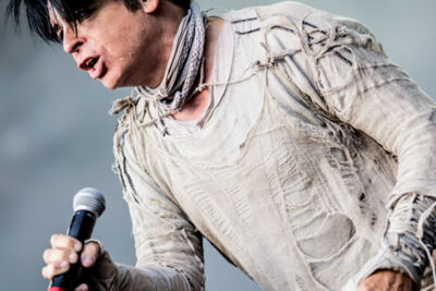 Gary Numan @ Lokerse Feesten, picture 6, photographed by Zourab Moussaev - FrontView Magazine