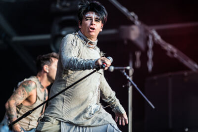 Gary Numan @ Lokerse Feesten, picture 11, photographed by Zourab Moussaev - FrontView Magazine