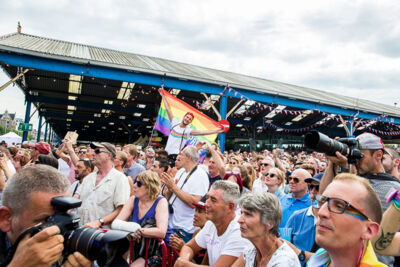 Kate Ryan @ Antwerp Pride Closing Festival, picture 8, photographed by Marc Verdonck - FrontView Magazine
