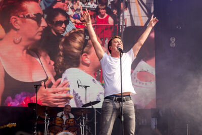 Niels Destadsbader @ Antwerp Pride Closing Festival, picture 26, photographed by Marc Verdonck - FrontView Magazine