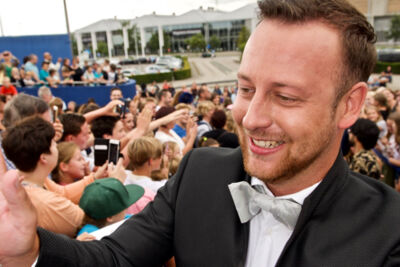 De Film Van: Dylan Haegens! @ Kinepolis Antwerpen, picture 4, photographed by Bart Baevegems - FrontView Magazine