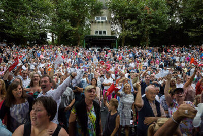 De Grungblavers @ Openluchttheater Rivierenhof, picture 53, photographed by Marc Verdonck - FrontView Magazine