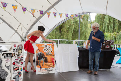 10 jaar De Komedie Compagnie @ Plaasj Kaffee, picture 15, photographed by Marc Verdonck - FrontView Magazine