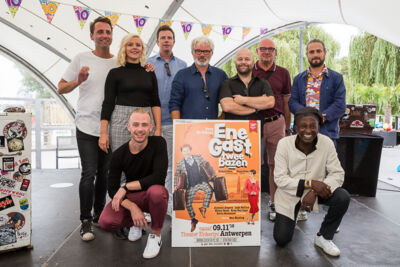 10 jaar De Komedie Compagnie @ Plaasj Kaffee, picture 19, photographed by Marc Verdonck - FrontView Magazine