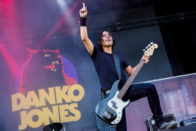 Danko Jones @ Summer Breeze, foto 9, foto's door Dorien Goetschalckx - FrontView Magazine