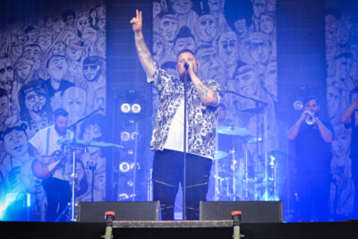 Rag'n'Bone man @ Lowlands 2018, foto 2, foto's door Jordy Van Driessche - FrontView Magazine