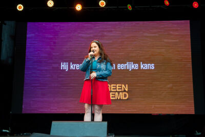 Iedereen beroemd @ Cultuurmarkt Antwerpen 2018, foto 1, foto's door Goele Bormans - FrontView Magazine