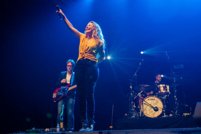 Vlaanderen Boven Band met Gene Thomas, Maureen & Mama's Jasje @ Parkhappening Schoten 2018, picture 35, photographed by Dimitri Vanlommel - FrontView Magazine