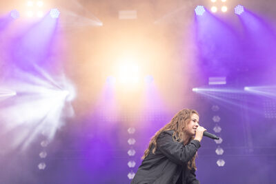 Laura Tesoro @ Maanrock, picture 13, photographed by Frank Lambrechts - FrontView Magazine