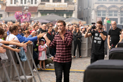 Niels Destadsbader @ Maanrock, foto 2, foto's door FrontView Magazine