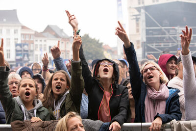 Niels Destadsbader @ Maanrock, foto 8, foto's door FrontView Magazine