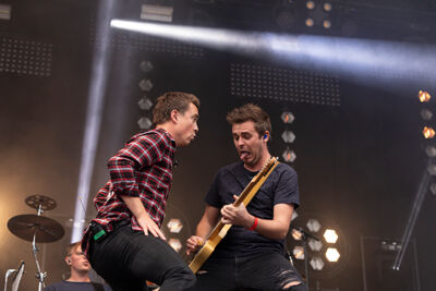 Niels Destadsbader @ Maanrock, foto 10, foto's door FrontView Magazine