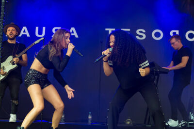 Laura Tesoro @ Openluchttheater Rivierenhof, picture 2, photographed by Marc Verdonck - FrontView Magazine