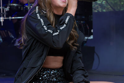 Laura Tesoro @ Openluchttheater Rivierenhof, picture 3, photographed by Marc Verdonck - FrontView Magazine