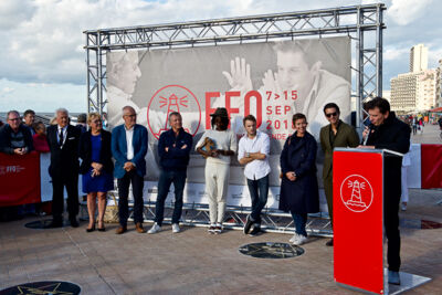 Filmfestival Oostende Rode loper en sterlegging @ Oostende, picture 9, photographed by Bart Baevegems - FrontView Magazine