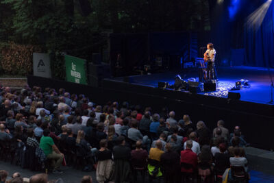 The Bony King of Nowhere / Jeff Tweedy @ OLT Rivierenhof, foto 3, foto's door Myra Segers - FrontView Magazine