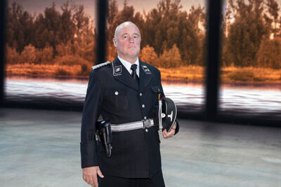 Open repetitie spektakel-musical 40-45 @ Pop-up theater studio 100 Puurs, picture 14, photographed by dirk janssens - FrontView Magazine