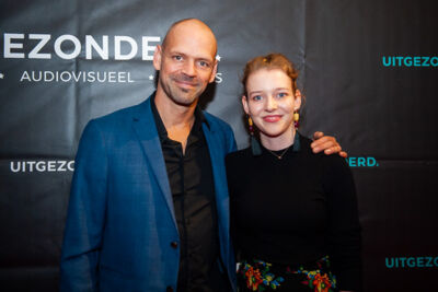 Première Wie wordt de man van Wendy @ Rode zaal - Fakkeltheater, foto 1, foto's door Goele Bormans - FrontView Magazine
