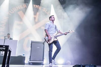 Frank Turner & the sleeping souls. @ 013 Tilburg, foto 14, foto's door Gert Daemen - FrontView Magazine