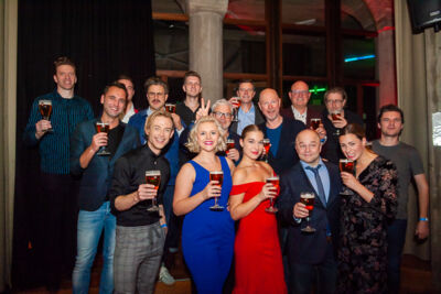 Première Ene gast twee bazen @ Theater Elckerlyc, foto 57, foto's door Goele Bormans - FrontView Magazine