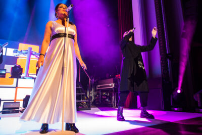 The Human League @ De Roma, picture 1, photographed by Dieter  Boone - FrontView Magazine