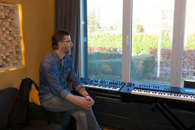 Opnames "Je bent niet alleen" - De grote wens band, foto 10, foto's door Frank Lambrechts - FrontView Magazine
