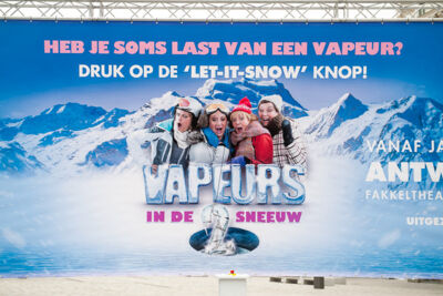 Persvoorstelling Vapeurs 2 @ Operaplein, foto 1, foto's door Goele Bormans - FrontView Magazine