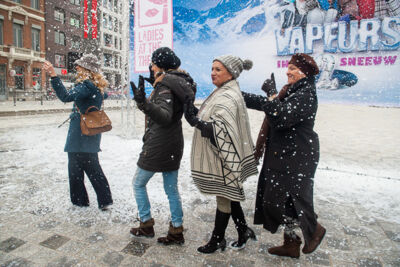 Persvoorstelling Vapeurs 2 @ Operaplein, foto 19, foto's door Goele Bormans - FrontView Magazine
