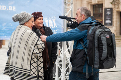 Persvoorstelling Vapeurs 2 @ Operaplein, foto 23, foto's door Goele Bormans - FrontView Magazine
