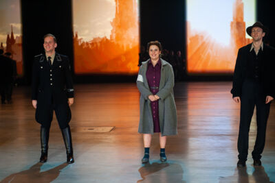 Première Laura Tesoro in 40-45 @ Studio 100 Pop-up Theater, picture 4, photographed by Goele Bormans - FrontView Magazine