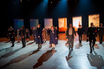 Première Laura Tesoro in 40-45 @ Studio 100 Pop-up Theater, picture 6, photographed by Goele Bormans - FrontView Magazine
