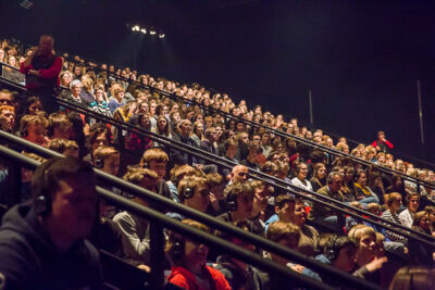 Schoolvoorstelling 40-45 @ Studio 100 Pop-Up Theater, foto 1, foto's door Marc Verdonck - FrontView Magazine