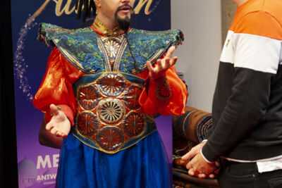 Persconferentie Aladdin @ Ashtari Oriental Carpets, picture 8, photographed by Sandra Van Watermeulen - FrontView Magazine