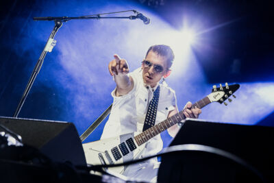 Hank Von Hell @ Groezrock 2019, picture 2, photographed by Dorien Goetschalckx - FrontView Magazine
