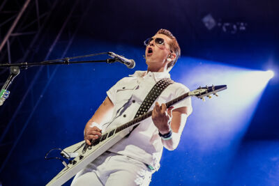Hank Von Hell @ Groezrock 2019, picture 8, photographed by Dorien Goetschalckx - FrontView Magazine