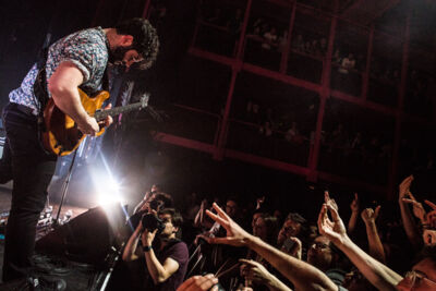 Foals @ Ancienne Belgique, picture 1, photographed by Dieter  Boone - FrontView Magazine