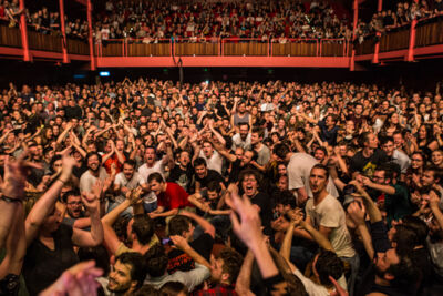 Foals @ Ancienne Belgique, picture 4, photographed by Dieter  Boone - FrontView Magazine