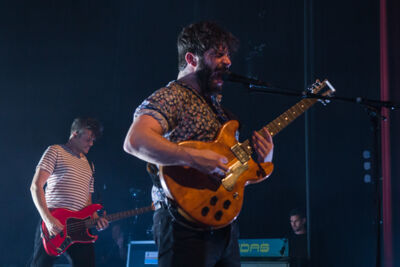 Foals @ Ancienne Belgique, picture 9, photographed by Dieter  Boone - FrontView Magazine