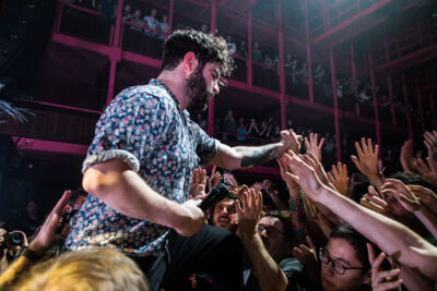 Foals @ Ancienne Belgique, picture 14, photographed by Dieter  Boone - FrontView Magazine