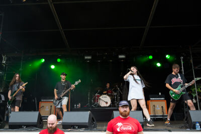 Caged Existence (AU) @ Antwerp Metal Fest 2019, foto 12, foto's door Marc Verdonck - FrontView Magazine