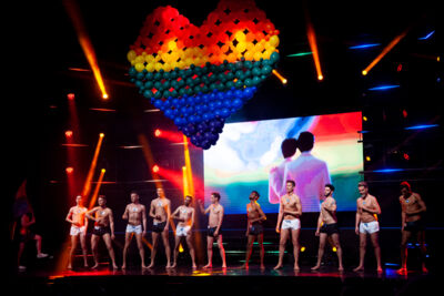 Mister Gay Belgium 2019 @ Theater Elckerlyck, picture 60, photographed by Sandra Van Watermeulen - FrontView Magazine