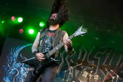 Krisiun (BR) @ Antwerp Metal Fest 2019, picture 24, photographed by Marc Verdonck - FrontView Magazine