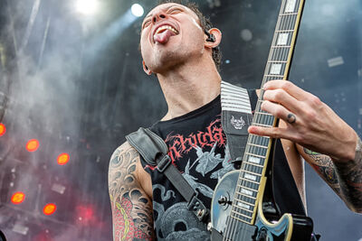 Trivium @ Rock Am Ring 2019, foto 16, foto's door Edwin Houdevelt - FrontView Magazine