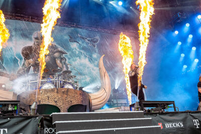 Amon Amarth @ Rock Am Ring 2019, picture 35, photographed by Edwin Houdevelt - FrontView Magazine